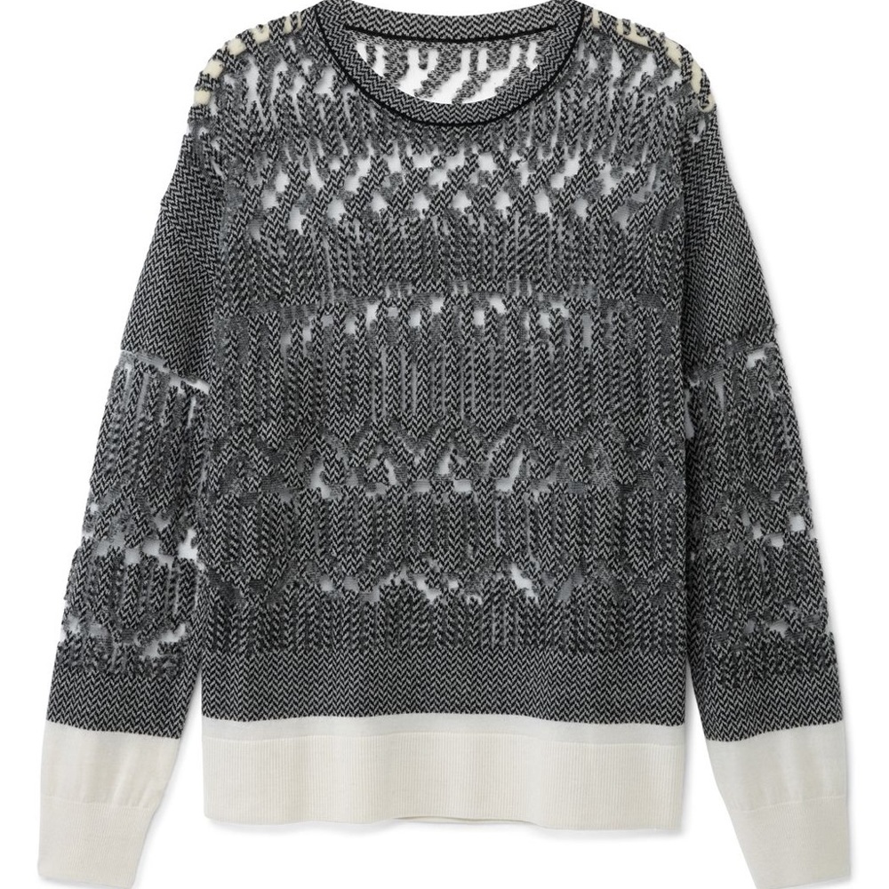 ALEXANDER WANG Burnout Pullover Sweater